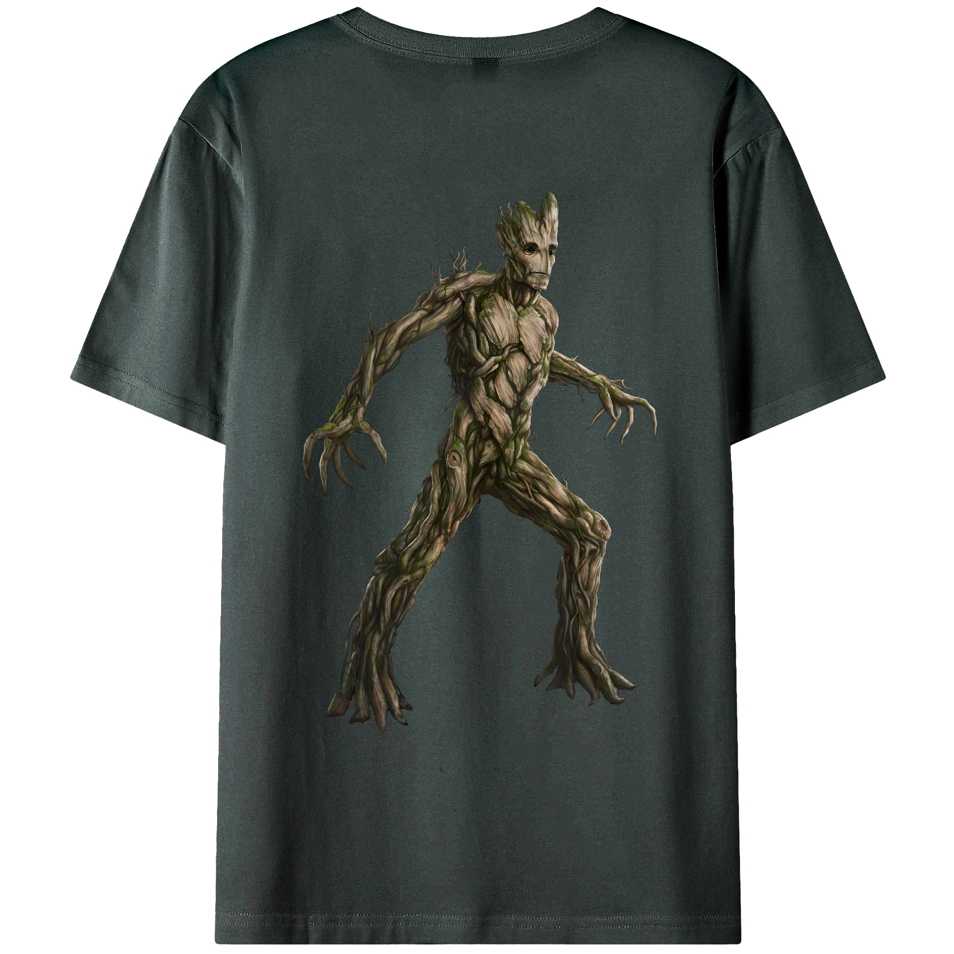 （画像用） アベンジャーズ The Avengers 綿100％ メンズ半袖Tシャツ（バックプリント） 通気性